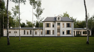 Завершено проектирование дома в стиле неоклассика – К-570