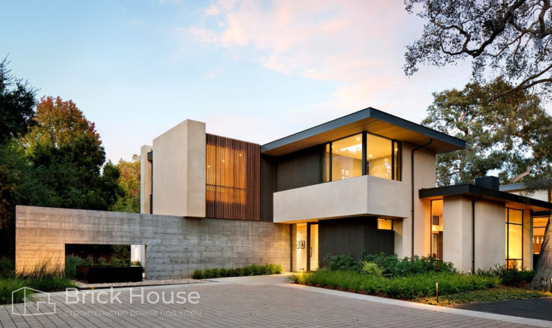 Дома с плоской крышей HT-390