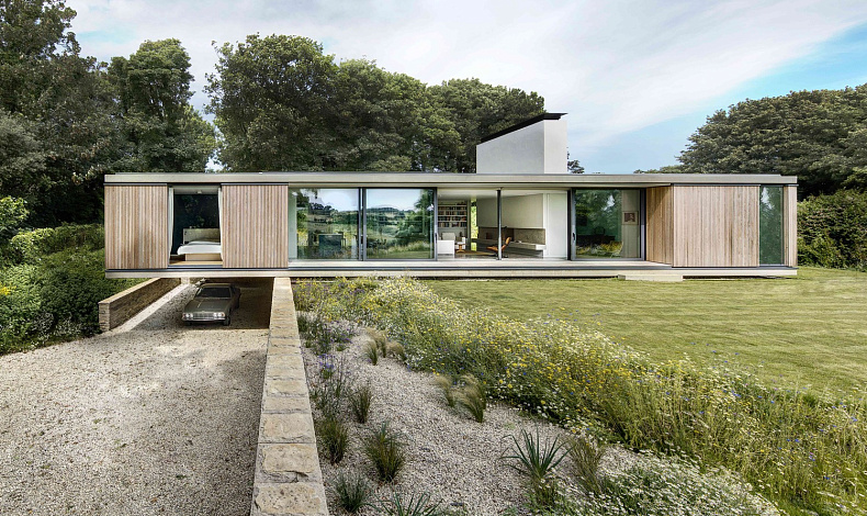 Дома с плоской крышей HT-235-2