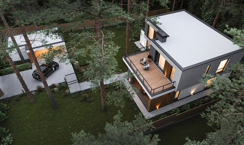 Каменные дома HT-260-2