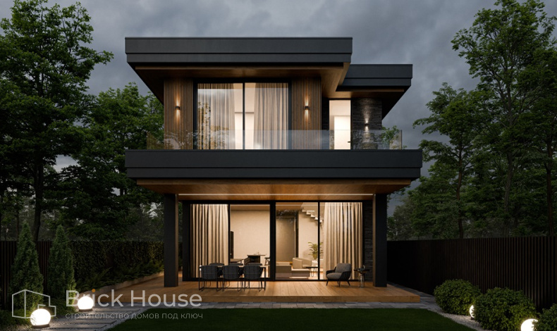 Дома с плоской крышей HT-360