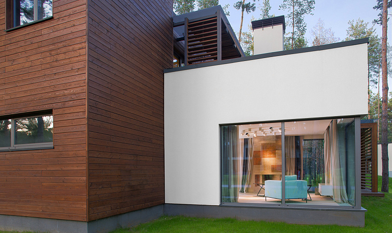 Дома с плоской крышей HT-220