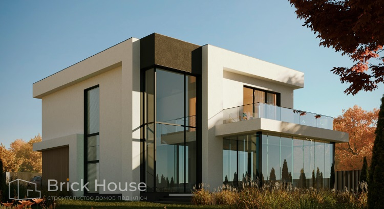 Дома с плоской крышей HT-258