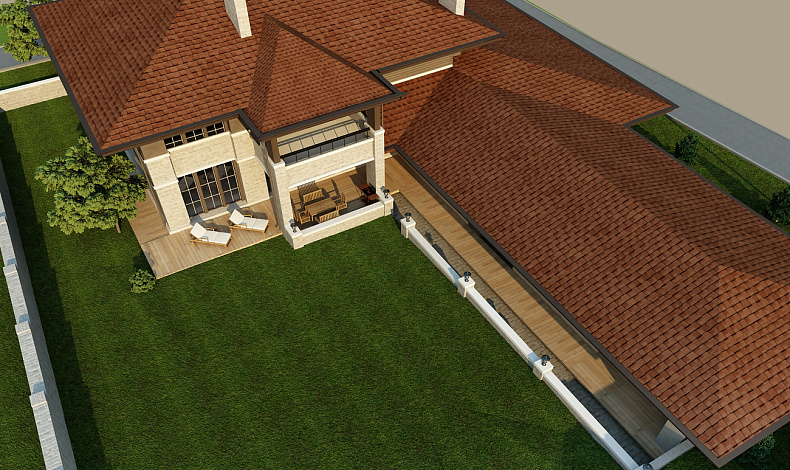 Каменные дома RH-489