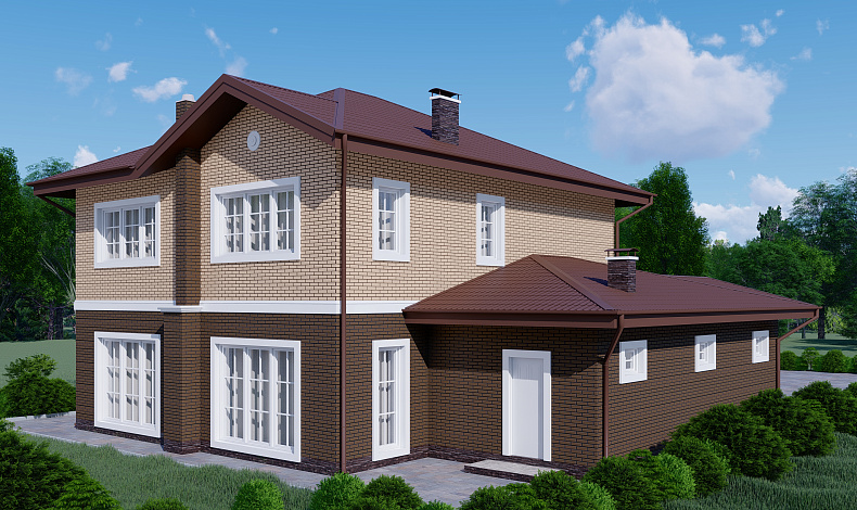 Комбинированные дома K-235-2