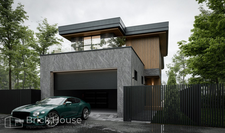 Дома с плоской крышей HT-360