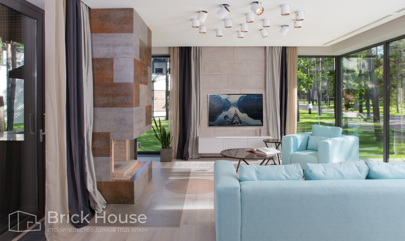 Дома с плоской крышей HT-220