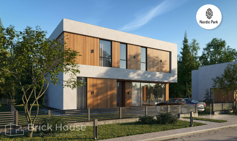 Дома хай-тек Nordic Park FELT-180