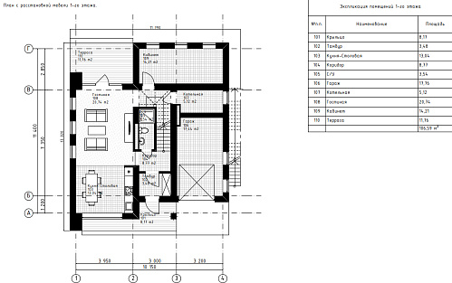 Каменные дома HT-128