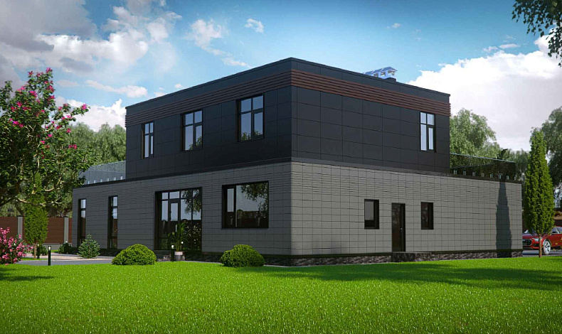 Каменные дома HT-378