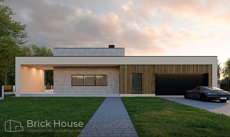 Каменные дома HT-264-1