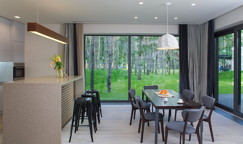 Дома с плоской крышей HT-220