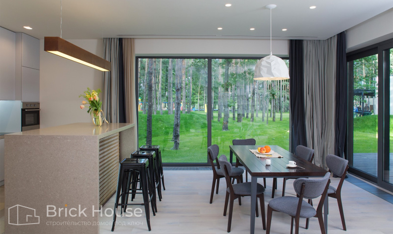 Дома с плоской крышей HT-220