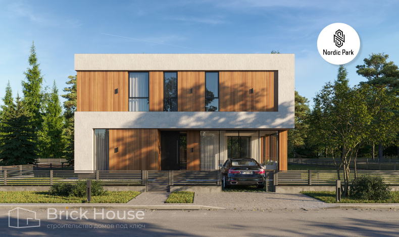 Дома хай-тек Nordic Park FELT-180