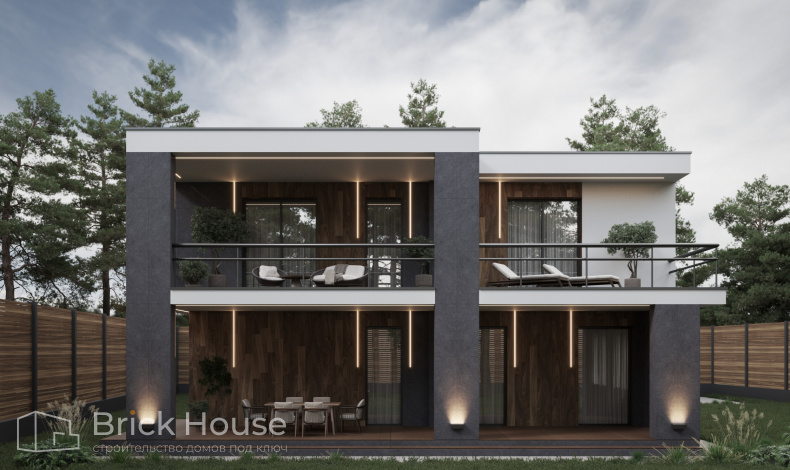 Дома хай-тек HT-283-1