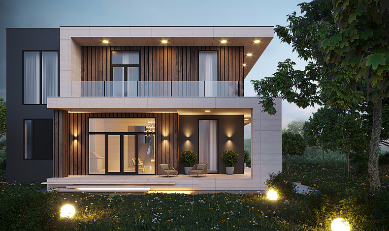 Дома хай-тек HT-334