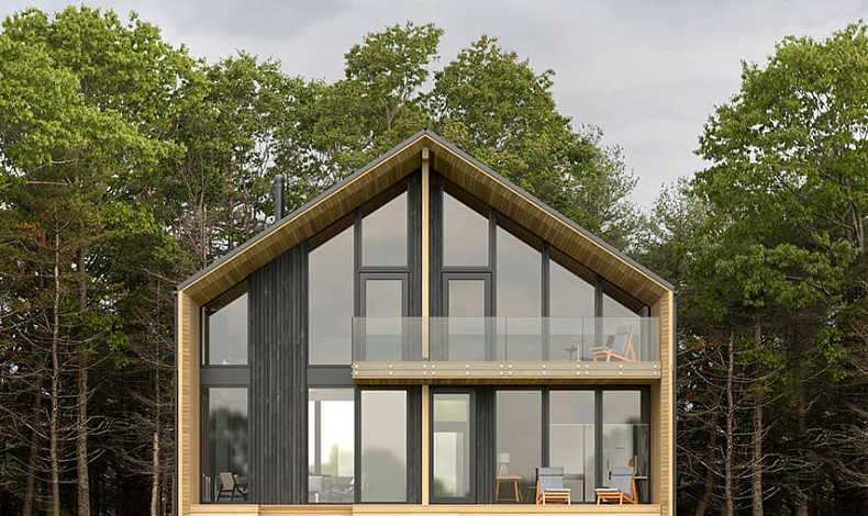 Дома из пеноблоков BH-352-2