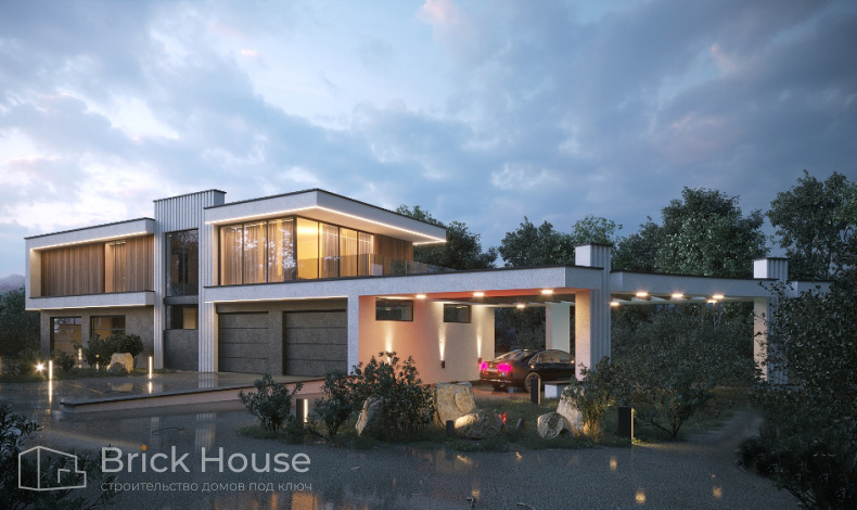 Каменные дома HT-322