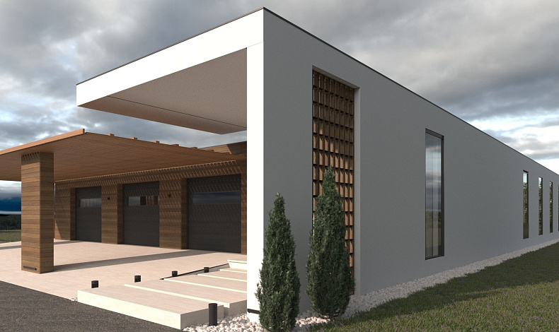 Каменные дома HT-605