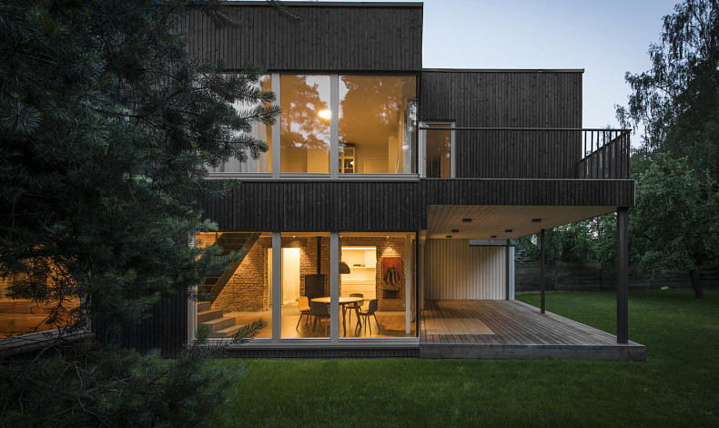 Дома с плоской крышей HT-195