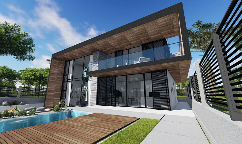 Дома хай-тек HT-261