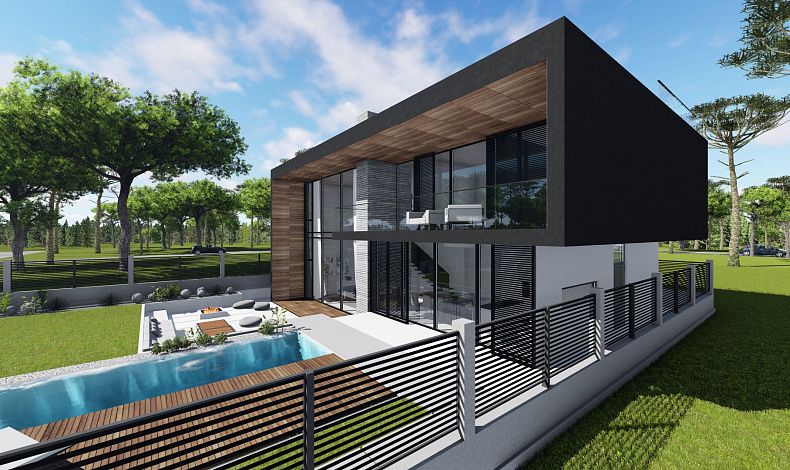 Дома хай-тек HT-261