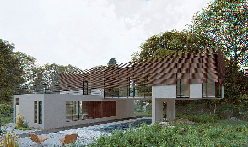 Дома хай-тек HT-174