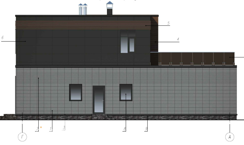 Каменные дома HT-378
