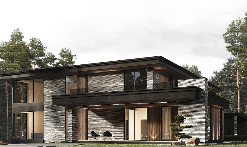 Дома в стиле Райта RH-478