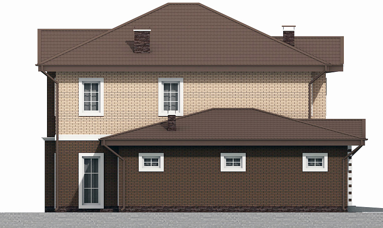 Комбинированные дома K-235-2