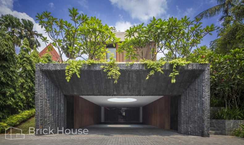 Дома с плоской крышей HT-1010