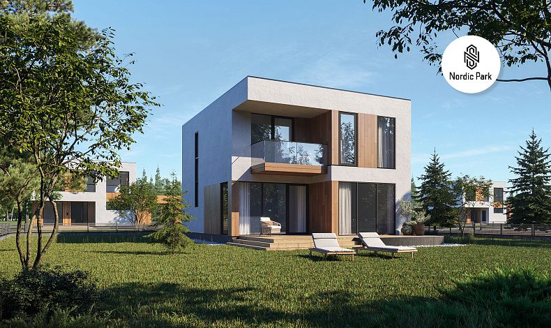 Дома хай-тек Nordic Park VIND 150