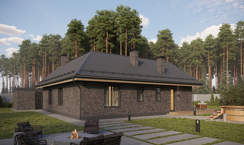 Каменные дома K-120-2