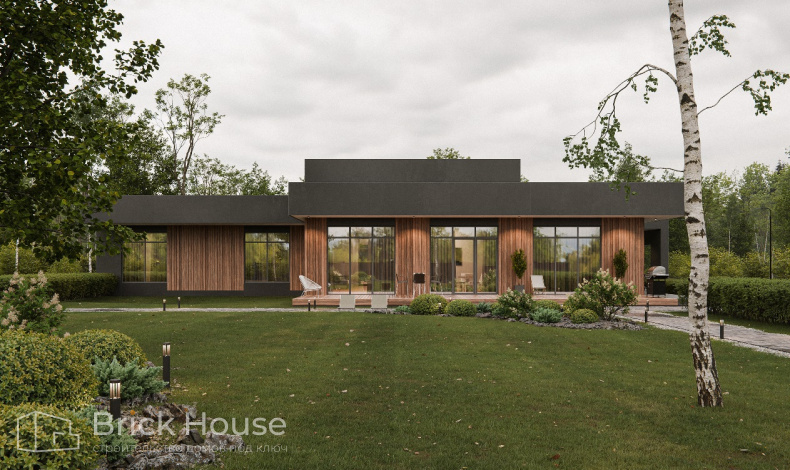 Дома в стиле Райта HT-216