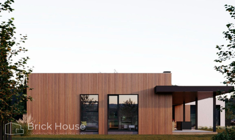 Дома с плоской крышей HT-339