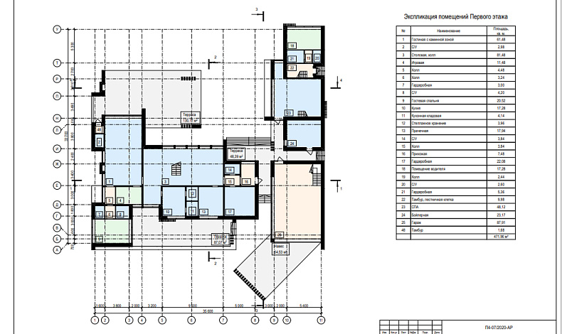 Дома с плоской крышей HT-926
