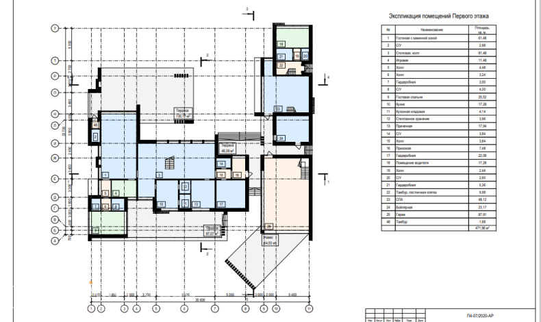 Дома с плоской крышей HT-926