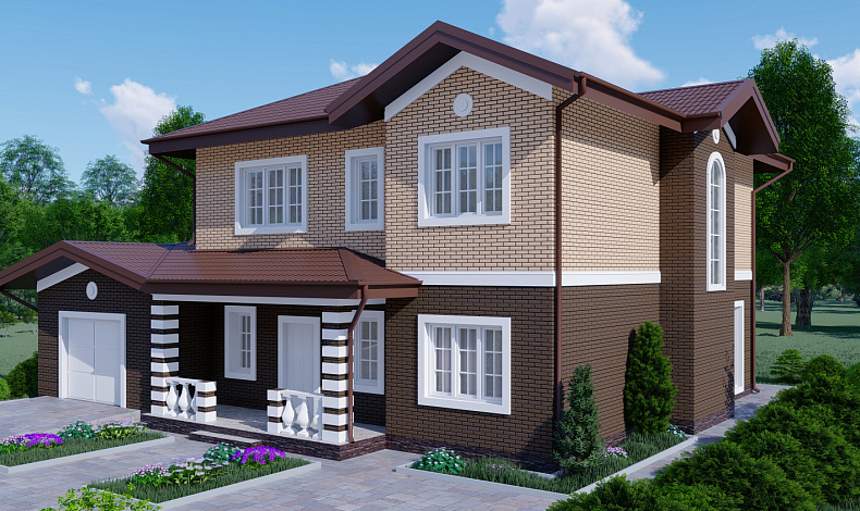 Комбинированные дома K-235-2