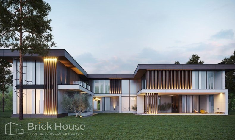 Дома с плоской крышей HT-926