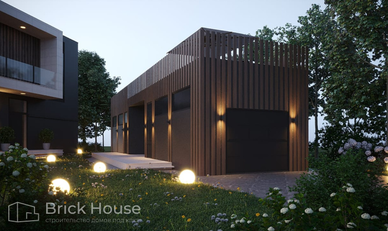 Дома хай-тек HT-56 (гараж)