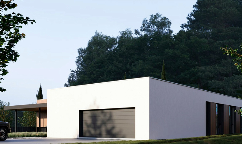 Дома с плоской крышей HT-339