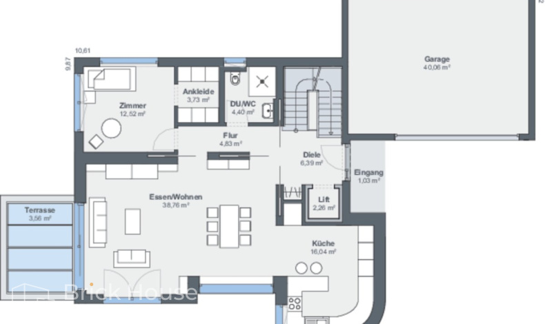 Дома в стиле Райта RH-170