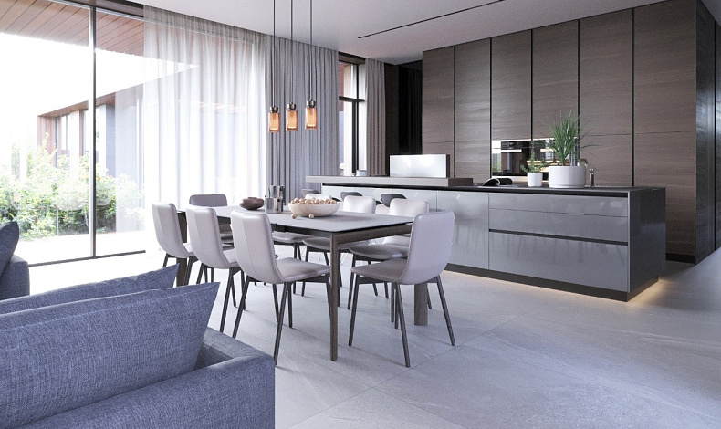 Дома с плоской крышей HT-420