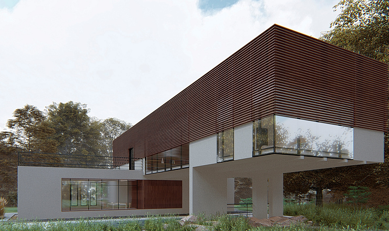 Дома хай-тек HT-174