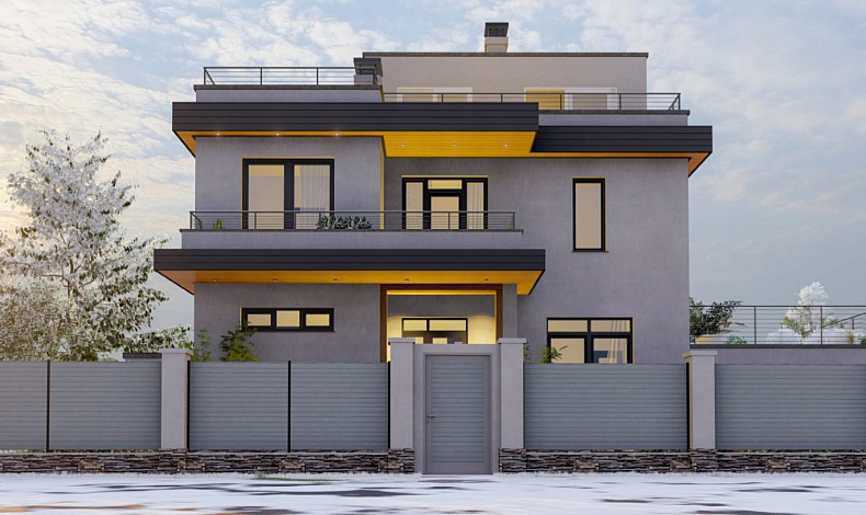 Дома хай-тек HT-447