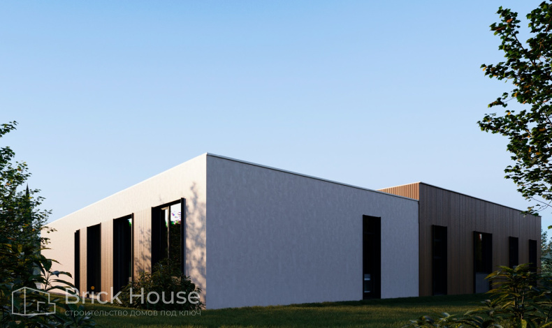 Дома с плоской крышей HT-339