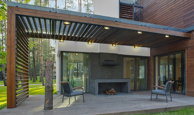 Дома с плоской крышей HT-220