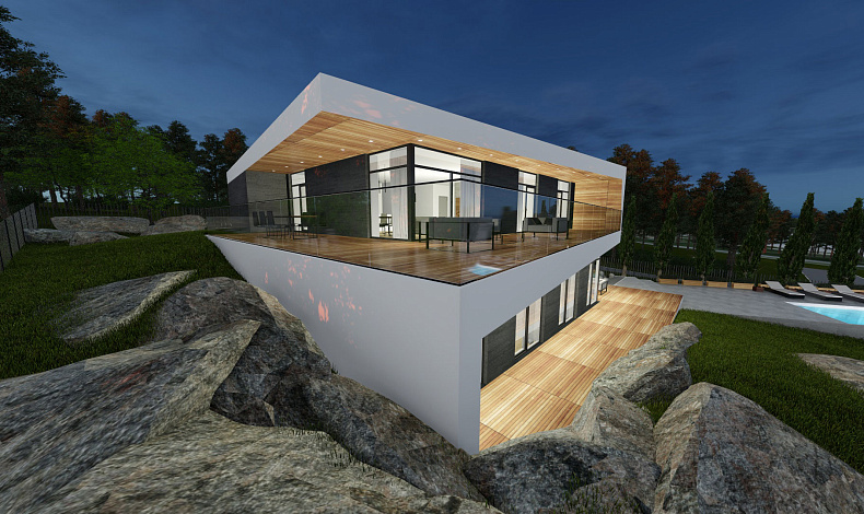 Дома хай-тек HT-255