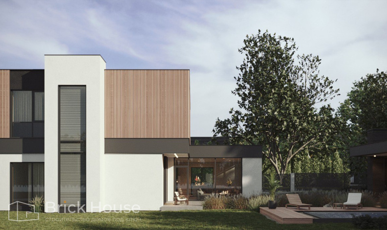 Дома с плоской крышей HT-330