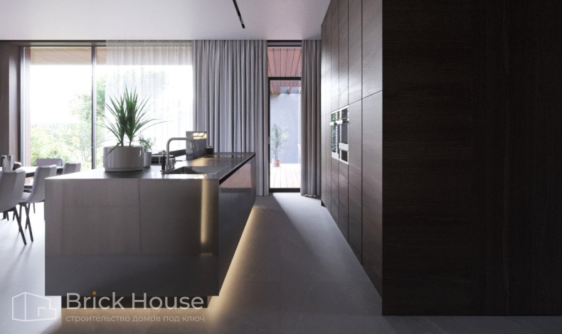 Дома с плоской крышей HT-420